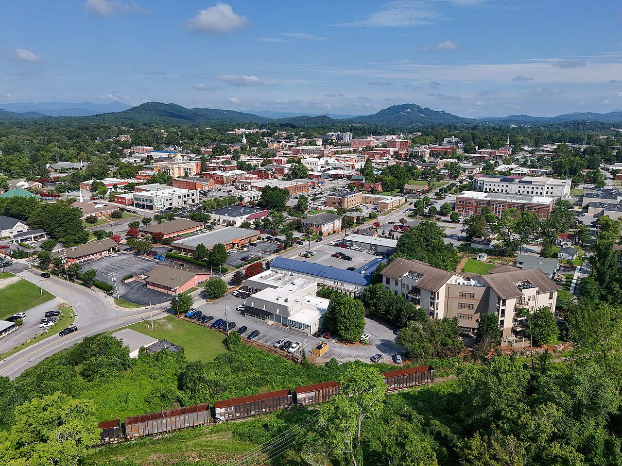 Downtown Hendersonville, Henderson County, NC